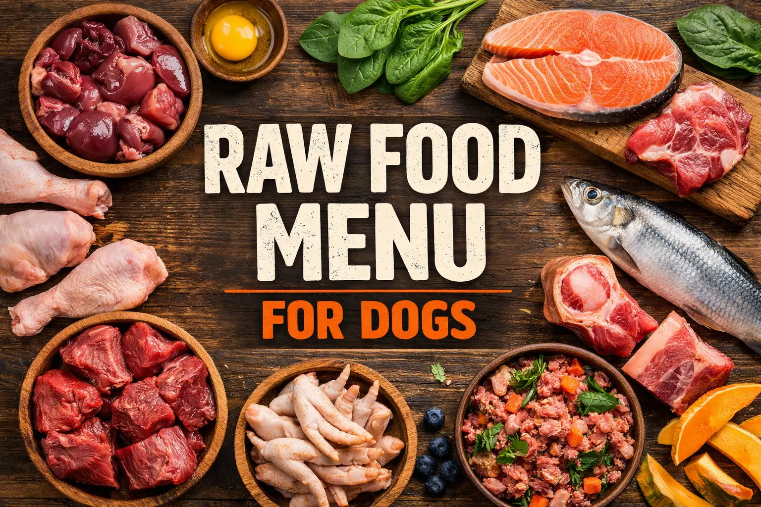 Guide: Raw Food Menu